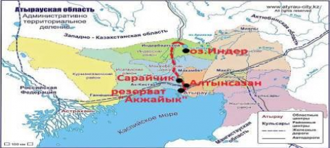 Особенности экологического туризма и его развитие в Атырауской области  (Общий обзор Экомаршрутов вдоль реки Урал)