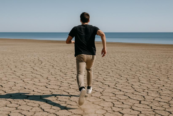 Море, которое уходит без прощания: Каспий превращается в зеркало климатических ошибок